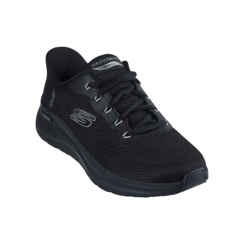 Skechers slip - in herresneaker - Sort