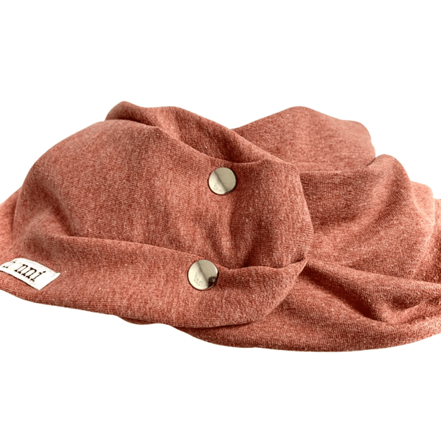 Honni tørklæde / Hagesmæk - Terracotta