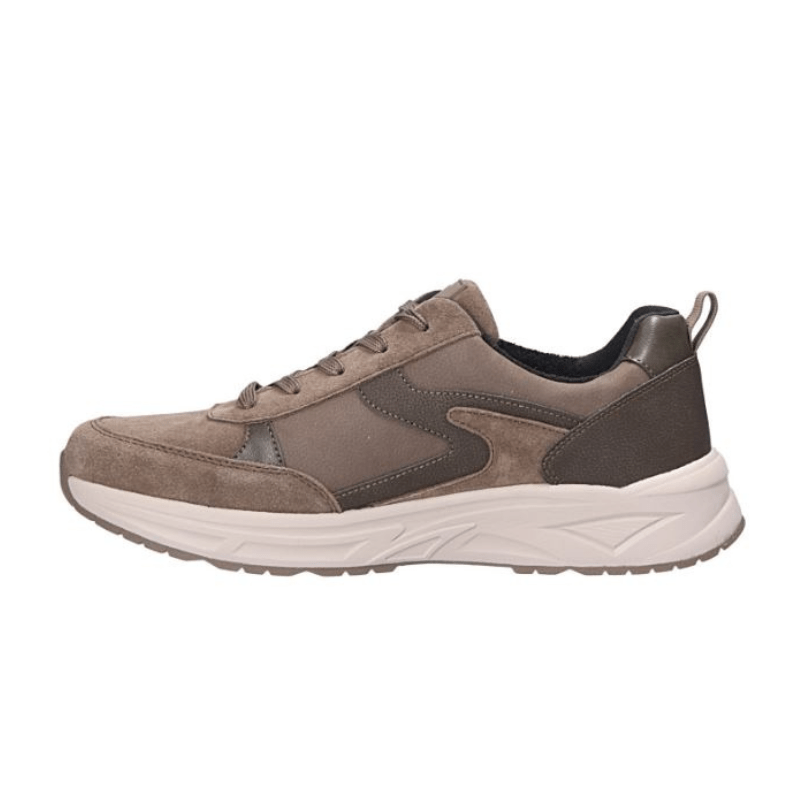 Waldläufer bred herresneaker - Brun