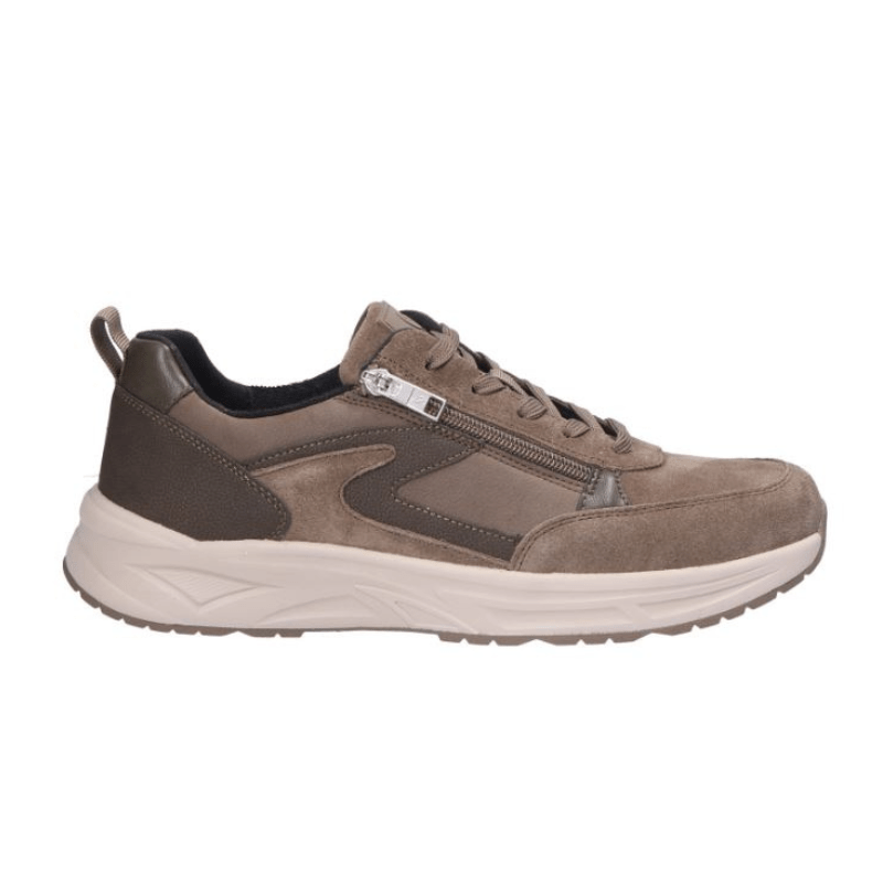 Waldläufer bred herresneaker - Brun