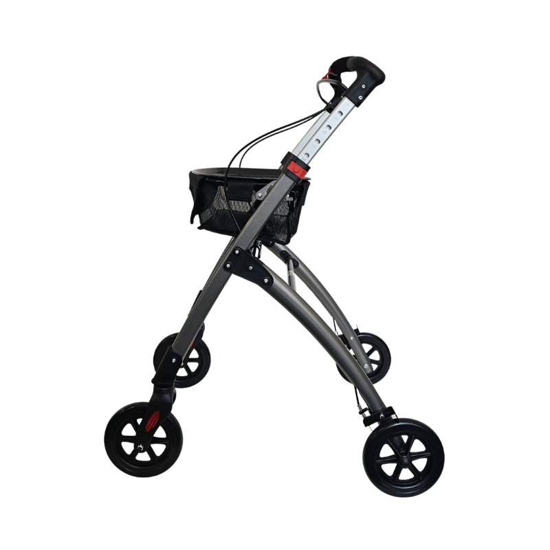 Robin indendørs rollator - Antracitgrå