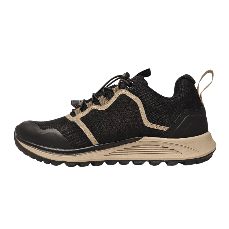 Green Comfort outdoor damesneaker - Sort