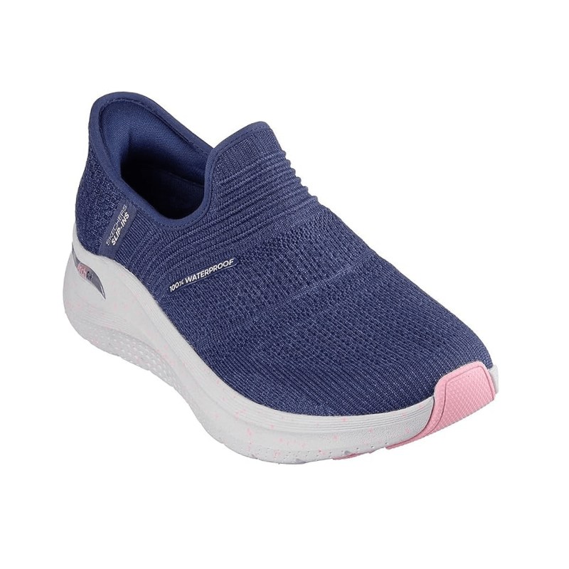 Skechers vandtæt damesneaker - Blå