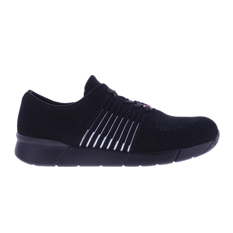 Berkemann herresneaker i strik - Sort - Seniorshop