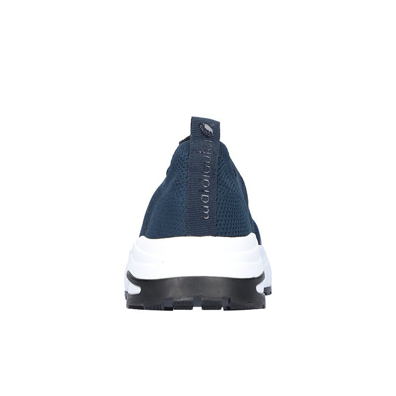 Waldläufer sporty herresneaker - Støvet blå - Seniorshop