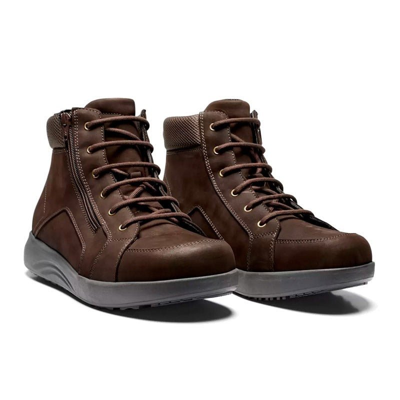 New Feet herrestøvle - Brun - Seniorshop