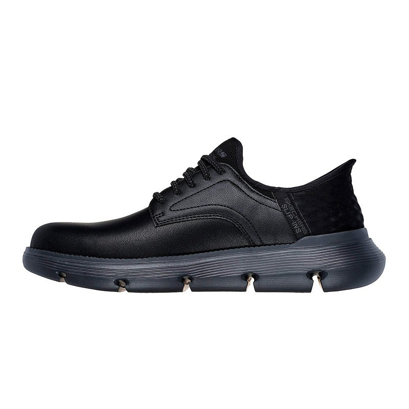Skechers pæn slip - in herresko - Sort - Seniorshop