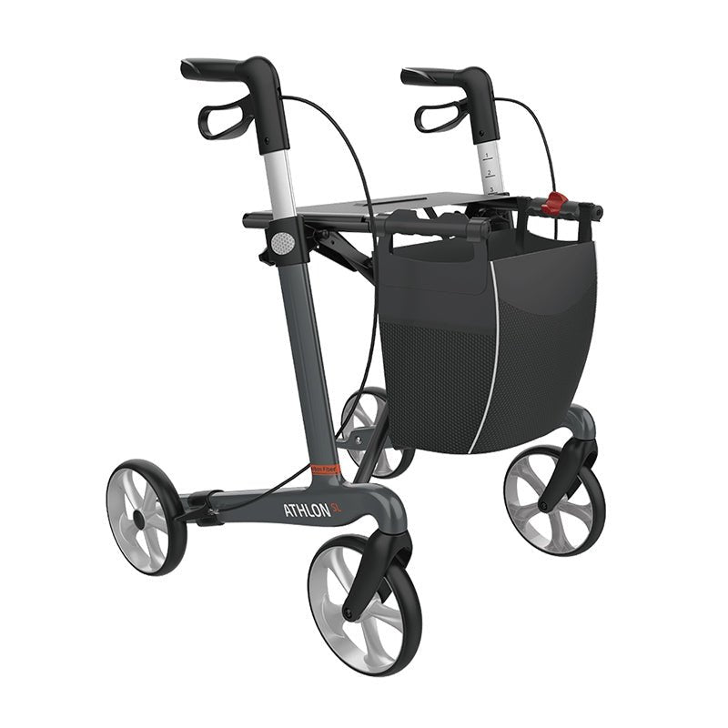 Athlon SL rollator *Str. large* - Grå - Seniorshop