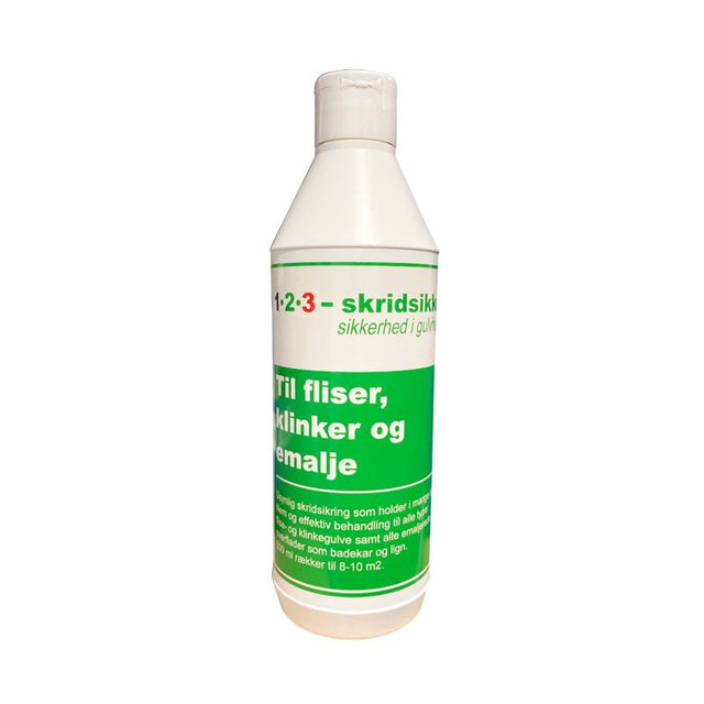 123 - skridsikker - Usynlig skridsikring, 500 ml - Seniorshop