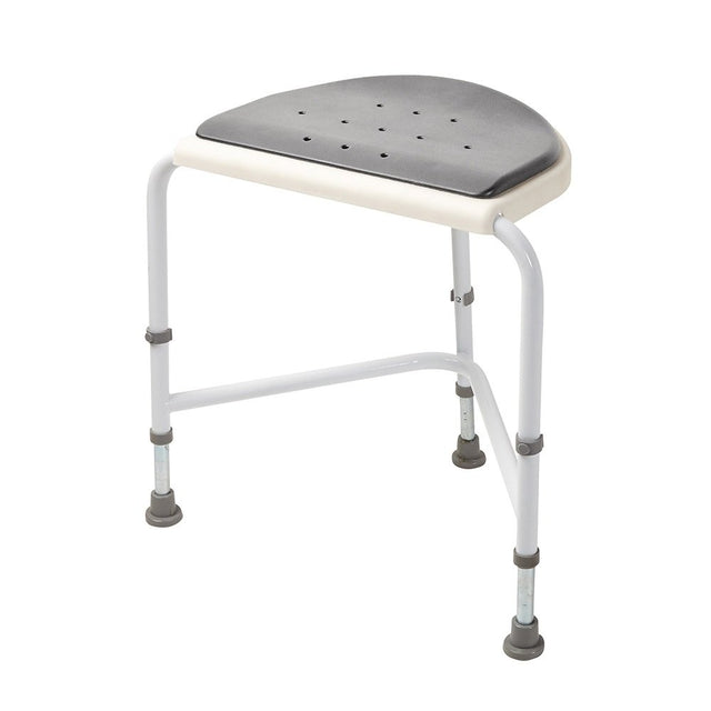 Badestol til hjørne - Seniorshop