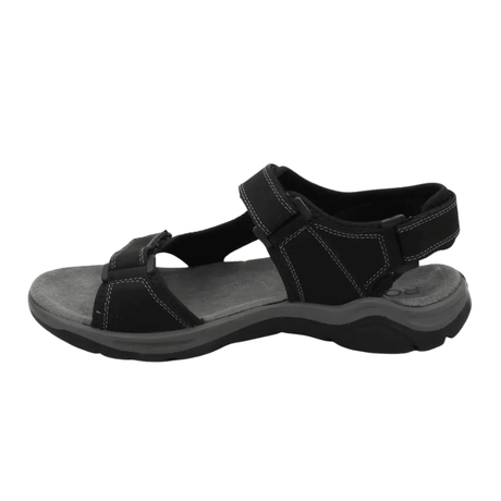 Rohde fleksibel herresandal - Sort