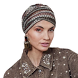 Sapphire Boho turban - Autumn Lace