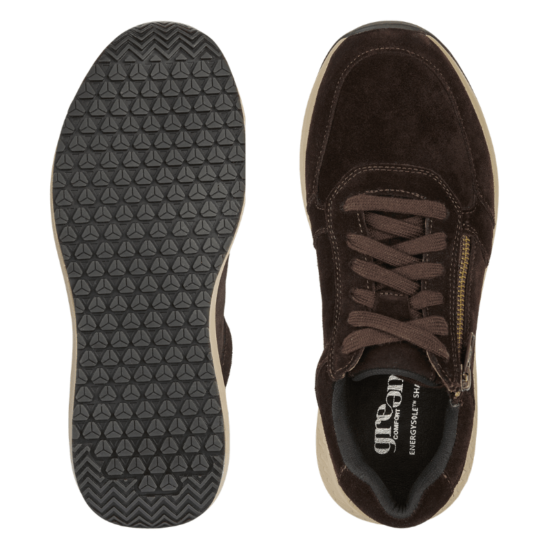 Green Comfort let damesneaker - Brun