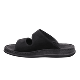 Rohde herreslipper med velcro - Sort