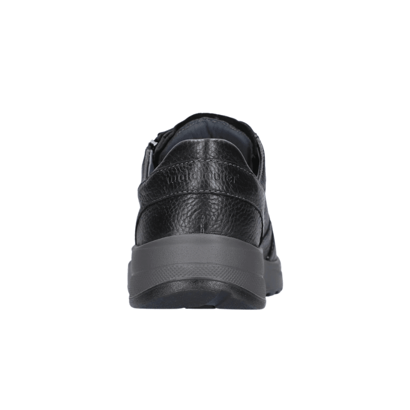 Waldläufer bred herresneaker - Sort