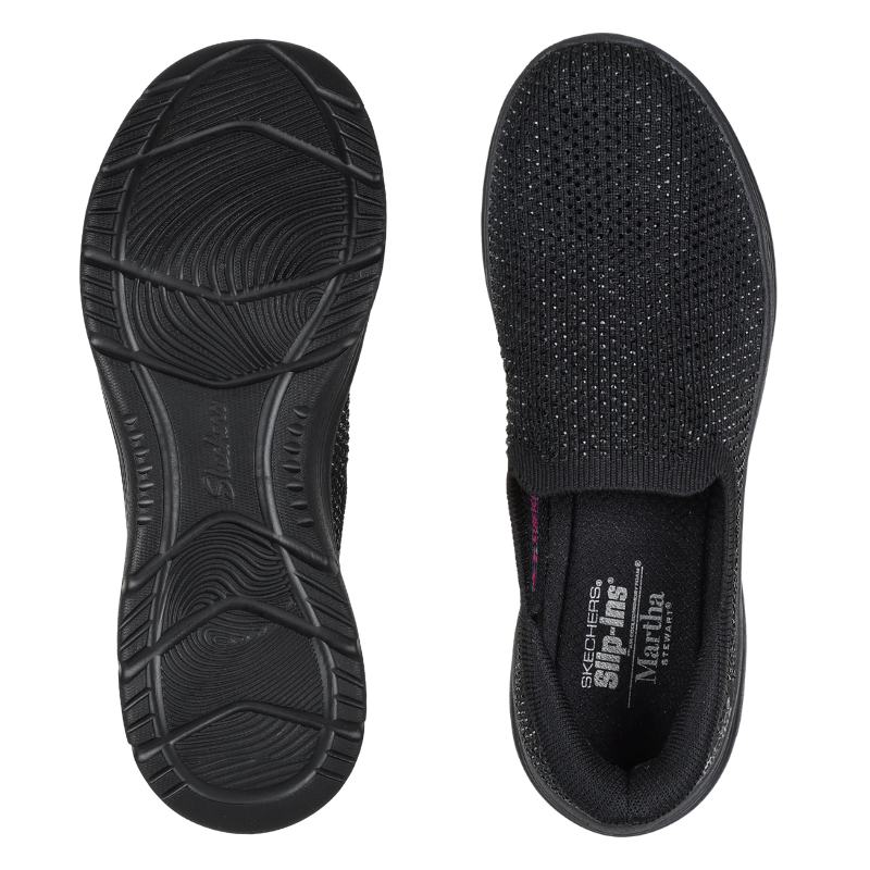 Skechers slip-in Damenschuhe - Schwarz