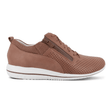 Green Comfort damesneaker - Cognac