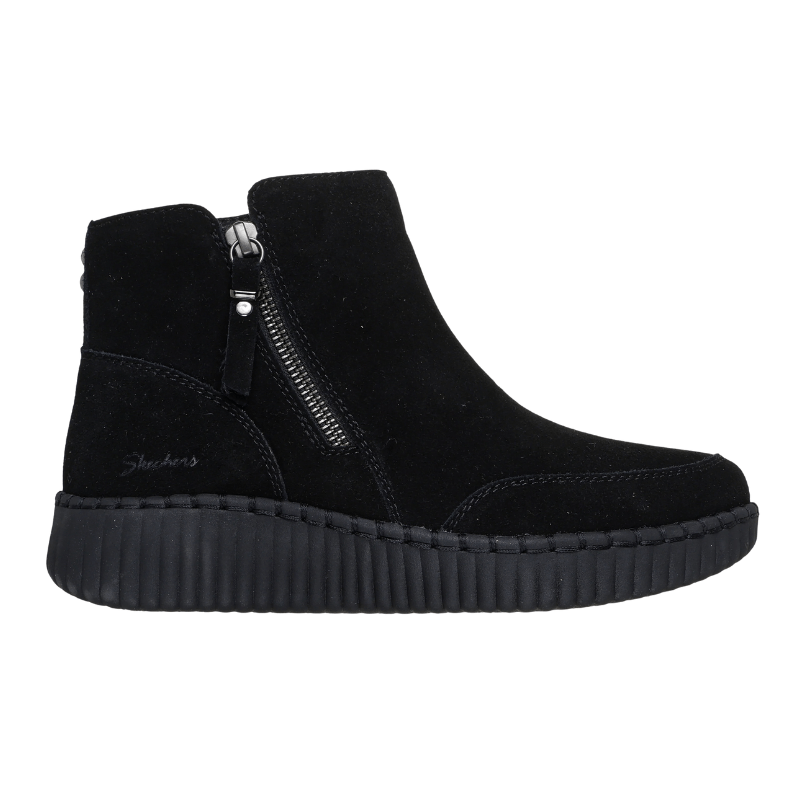 Skechers varmt foret damestøvle - Sort
