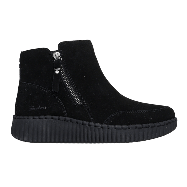 Skechers varmt foret damestøvle - Sort