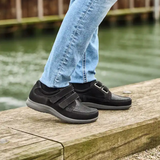 New Feet rummelig damesko - Sort