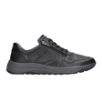 Waldläufer bred herresneaker - Sort