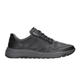 Waldläufer bred herresneaker - Sort