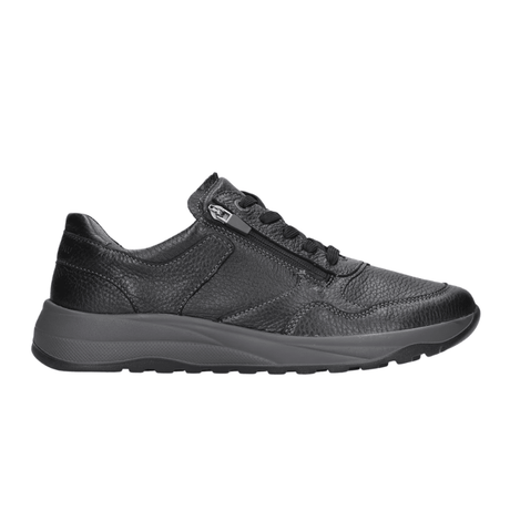 Waldläufer bred herresneaker - Sort