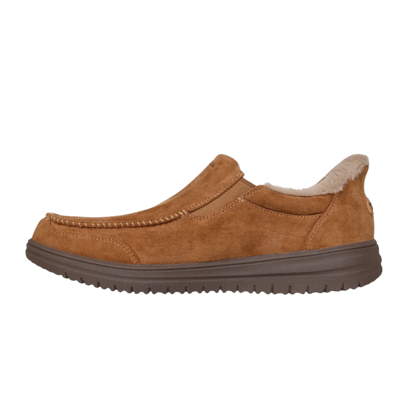 Skechers slip-in Herrenhausschuhe - Braun