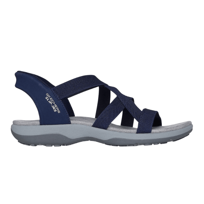 Skechers slip - in damesandal - Blå