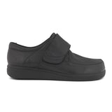Green Comfort herresko i skind - Sort - Seniorshop