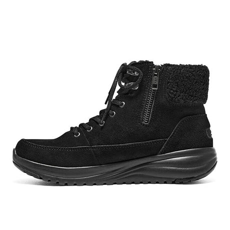 Skechers vinterstøvle - Sort - Seniorshop