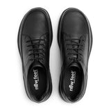 New Feet herresko med snøre - Sort - Seniorshop