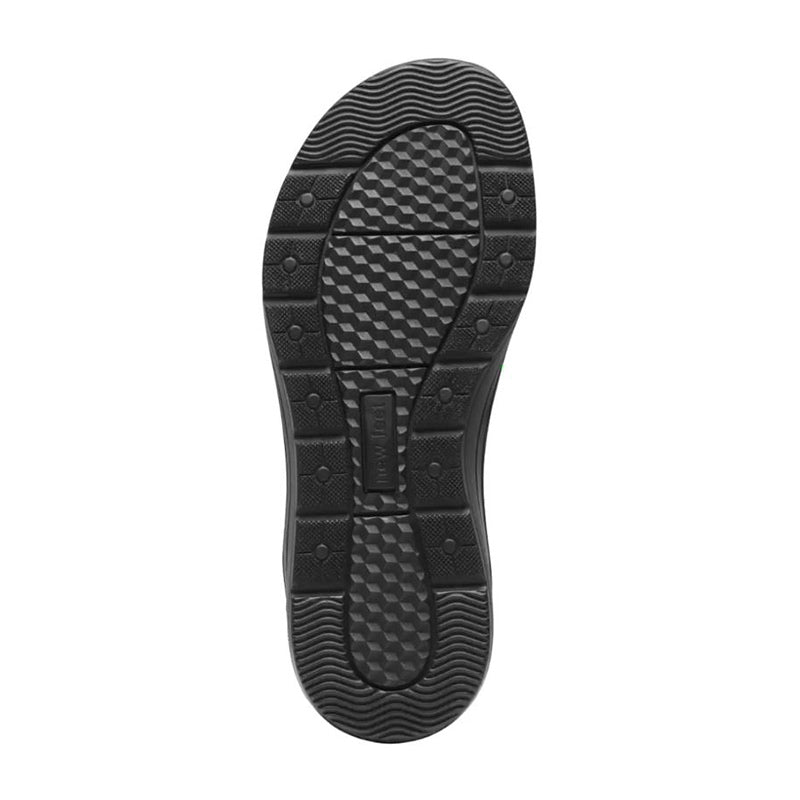 New Feet herresko med snøre - Sort - Seniorshop