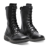 New Feet lang damestøvle - Sort - Seniorshop