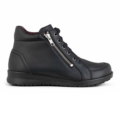 New Feet lav damestøvle - Sort - Seniorshop