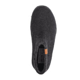 Green Comfort hjemmesko i uldfilt - Sort - Seniorshop