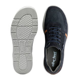 New Feet herresko - Blå/brun - Seniorshop