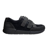 Berkemann herresko med velcro - Sort - Seniorshop