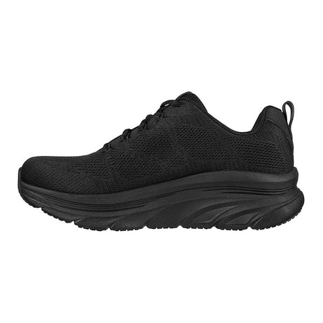 Skechers vandtæt damesneaker - Sort - Seniorshop