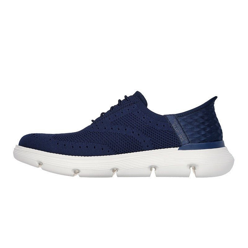 Skechers slip - in herresko - Blå - Seniorshop