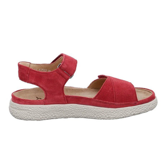 Hartjes damesandal - Rød - Seniorshop