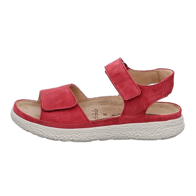 Hartjes damesandal - Rød - Seniorshop