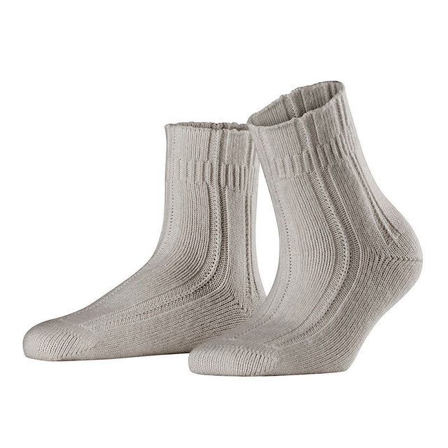 Natsokker med angora - Grå - Seniorshop