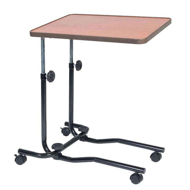 Sengebord med hjul - Lav model - Seniorshop