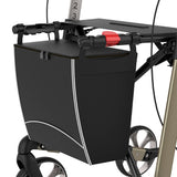 Vandafvisende taske med lynlås til rollator - Seniorshop