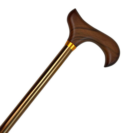 Stok med justerbar højde - Bronze - Seniorshop