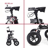 Mego Rollator - Lys grå - Seniorshop
