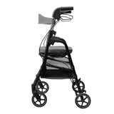 W4 rollator / indkøbsvogn - Grøn - Seniorshop