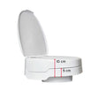 Ezy - Fit toiletforhøjer med låg, 5 - 10 cm - Seniorshop