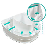 Ezy - Fit toiletforhøjer uden låg, 5 - 10 cm - Seniorshop